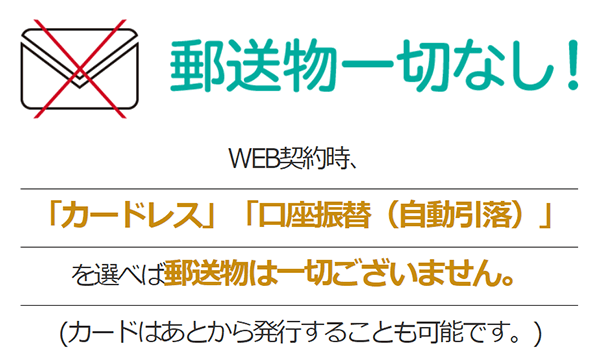 アイフル カードレス契約で郵送物一切なし