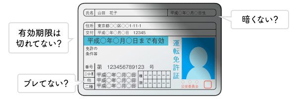 提出書類に不備が無いかを要チェック